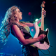 Courtney Cox of the cover band The Iron Maidens